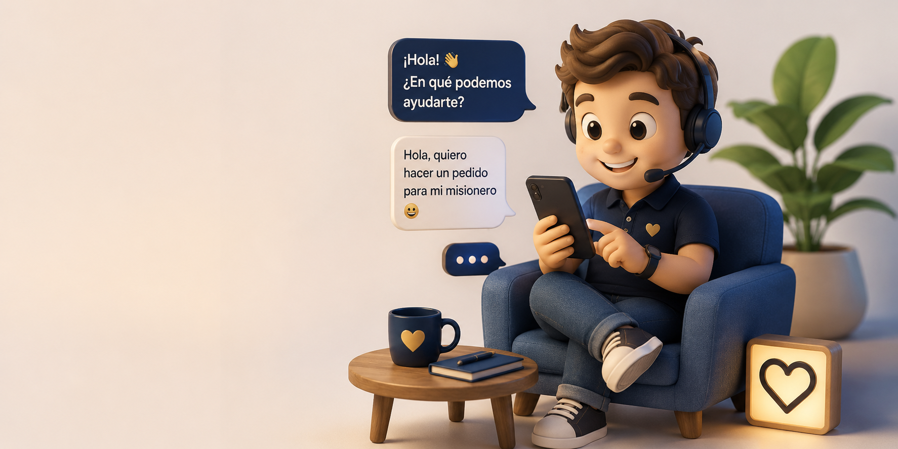 Atención personalizada por WhatsApp